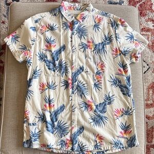 California Cowboy High Water Bird of Paradise Shirt